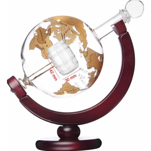 Scottish Whisky World Globe Decanter