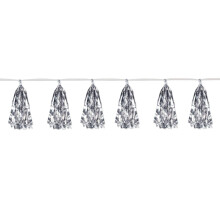 Metallisk kvast Garland