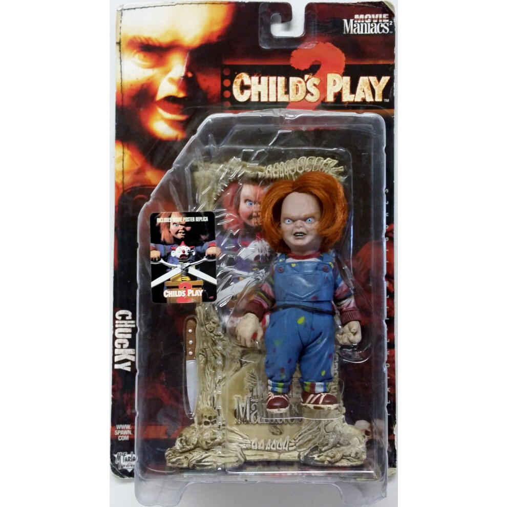 Figurine Chucky de Movie Maniacs Two Childs Play 2 par McFarlane