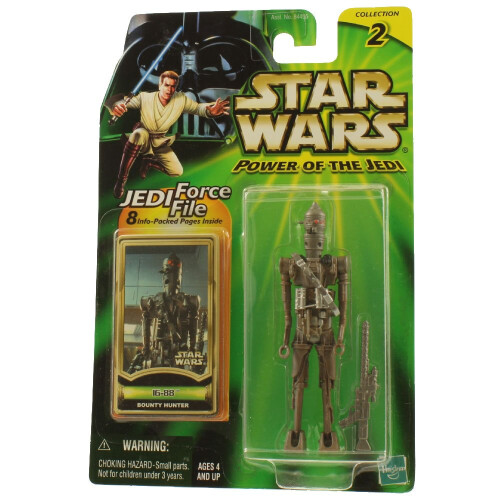 Hasbro Star Wars Episode I Basic Figur Collection II (2000): IG-88 Bounty Hunter