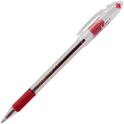 Pentel Στυλό Pentel R.S.V.P. Μπλε, Μεσαία Γραμμή, Ποικιλία Μελανιών, 6 Πακέτο (BK91BP6M) 2
