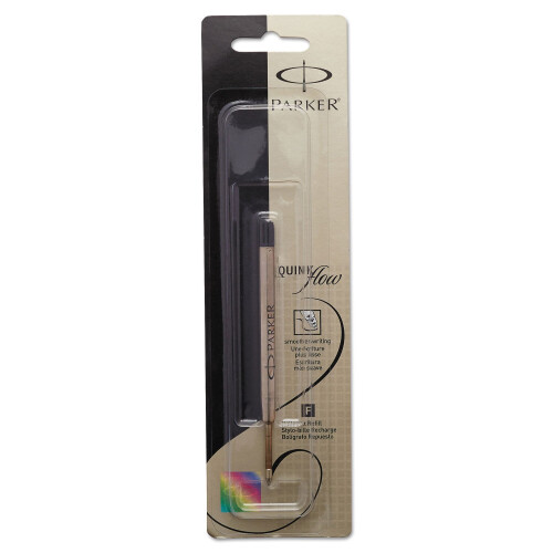 Parker Parker QuinkFlow Ανταλλακτικό για Στυλό Ballpoint, Λεπτή Μύτη, Μαύρο μελάνι, 1 τεμάχιο (3031531)