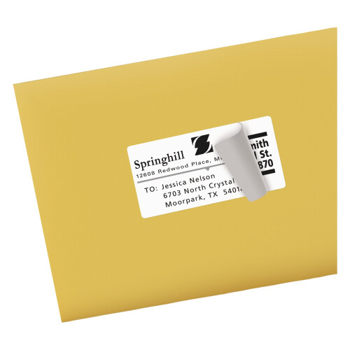 Avery Εκτυπώσιμες Ετικέτες Αποστολής Sure Feed, 2" x 4", Λευκές, 1.000 Κενές Ετικέτες (8463) 1