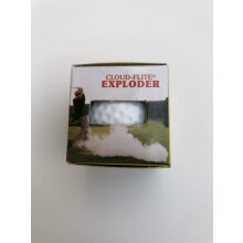 Loftus Trick Golfball Company Cloud-Flite Explodator Exploding Golf Ball Gag 1.68 """" Prank White