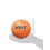 Voit Playground Ball Orange 10-tommer 3
