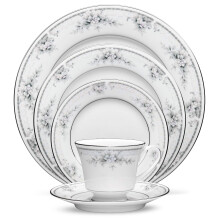 Noritake Sweet Leilani 5 piece place setting White