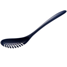 Gourmac 12 polegadas Melamina Pasta Server Spaghetti Fork & SHERRER Cobalt Blue