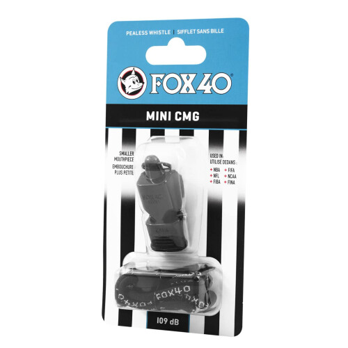 FOX 40 mini CMG cu Breakay Lanyard Black 2