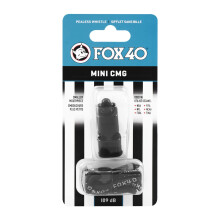 FOX 40 mini CMG cu Breakay Lanyard Black
