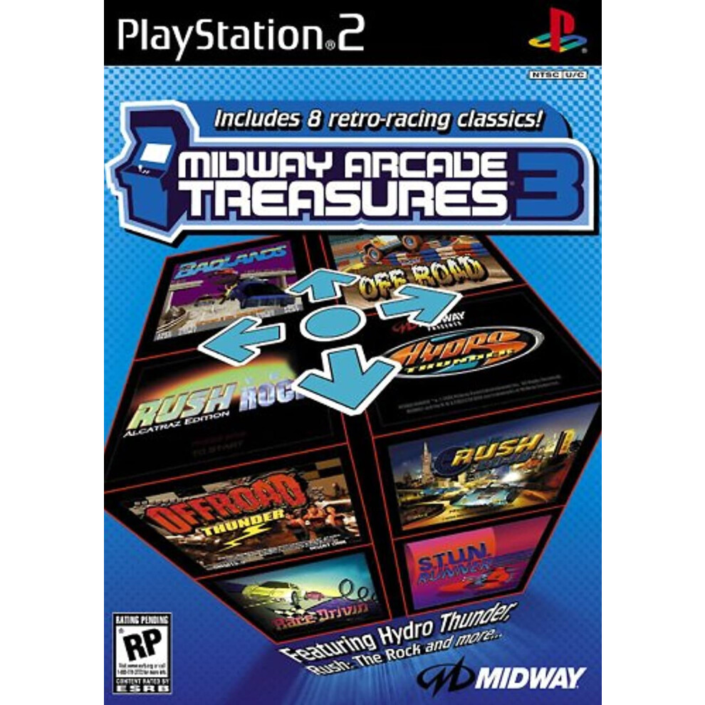 Midway Arcade Treasures 3 - Playstation 2 031719269150