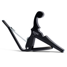 Kyser Quick-Change Capo για μπαγλαμάδες, ουκελέλες και μαντολίνα, Μαύρο, KBMB