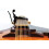 Kyser Quick-Change Capo για μπαγλαμάδες, ουκελέλες και μαντολίνα, Μαύρο, KBMB 5