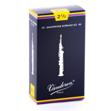 Vandoren SR2025 Soprano Sax Traditional Reeds Erossg 2,5; 10-es doboz