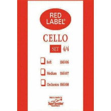 Super wrazliwe muzyczne struny Co. Steelcore 4/4 Strings: Zestaw (6107)