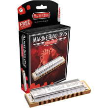 Hohner Marine Band Harmonica Key of Bb
