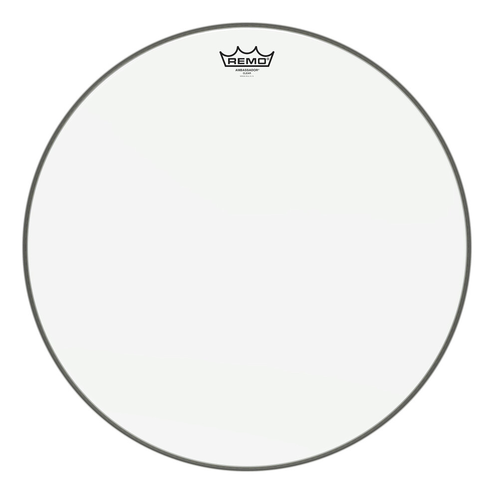 Peau de batterie Remo transparente 20 BA-0320-00