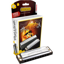 Hohner Hot Metal Harmonica Key od F