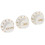 Fender Fender Strat Knobs One Volume  Two Tone  White 1