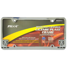 Bully WL031 -C CHROME DODGE nummerplade Frame Holder Front eller Back Bumper viser bilm?rker - Udvendigt tilbeh?r til lastbiler biler og SUV'er -
