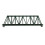 Γέφυρα Truss N 248mm 9-3/4" Πράσινη 1