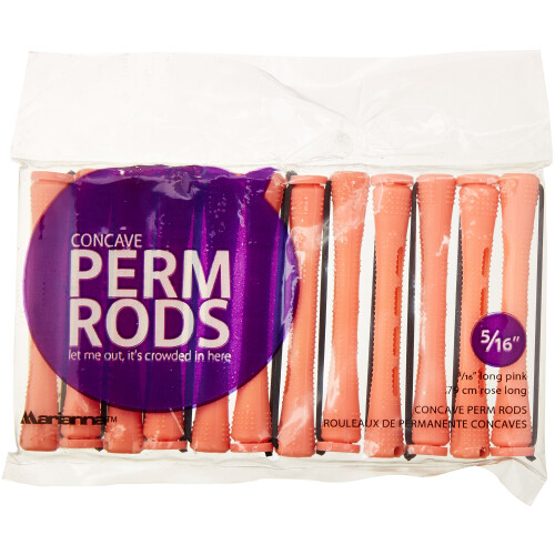 Marianna Long Pink Perm Rods 12 Count 1