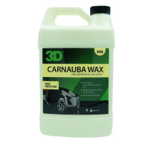 3D Carnauba Wax  High Gloss  Deep Shine Brazilian Carnauba Liquid Wax  Long Lasting UV Paint Protection  Easy Application on
