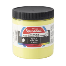 Speedball akrylsk?rmtrykket bl?k 8-ounce Primrose Yellow
