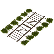 Faller 181490 Vines with Poles 3cm H/N 36/Scenery and Accessories