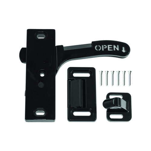 RV Designer E285  Screen Door Latch and Handle Kit  Right Hand  Entry Door Hardware