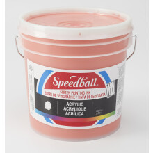 Speedball Acryl Screen Printing Ink 128-ounce Orange