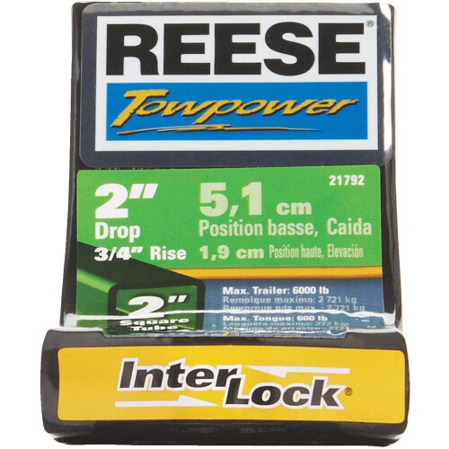 Reese Towpower 21792 Class III Interlock Ball Mount   Black 1