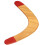 Wood Boomerang w/Red Tips 1