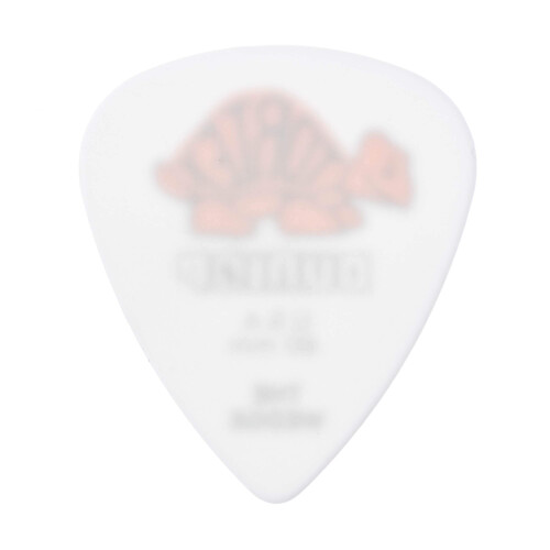 Dunlop Dunlop Tortex Wedge  White/Orange  .60mm  12/Player's Pack 1