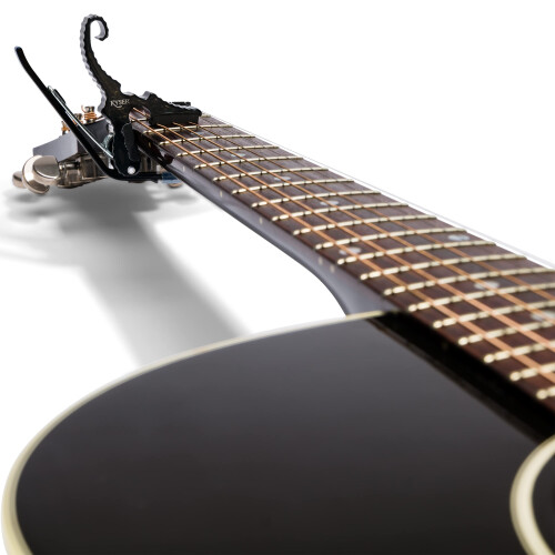 Kyser Short-Cut Partial Guitar Capo  3-string  DADGAD  Black  KG3B 2