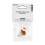 Dunlop Dunlop Tortex Wedge  White/Orange  .60mm  12/Player's Pack 5