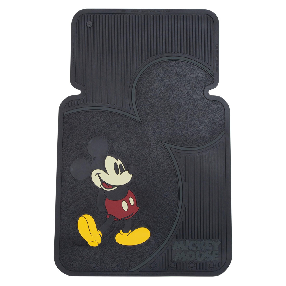 Plasticolor 001372R01 Disney Vintage Mickey Mouse Universal Fit Car Truck Suv Front Floor Mats Pair 081134113729