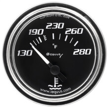 Mechanick    teplomer vody Equus 7232 2"""", cierny