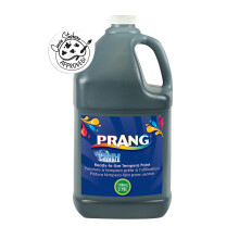 Prang Ready-to-Use Washable Tempera Paint 1 Gallon Bottle Black (10609)