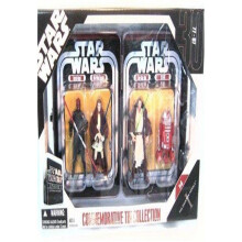 Pam   tn    plechov    kolekcia Star Wars Epiz   da 1 Skryt    hrozba s R2-R9, Darthom Maulom, Obi-Wanom Kenobim a Qui-Gon Jinnom, VZ   CNA