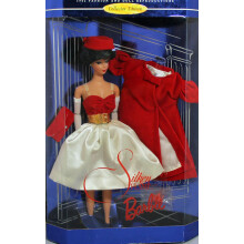 Nostalgick    Barbie z roku 1997 s hodv   bnym plamenom (brunetka)