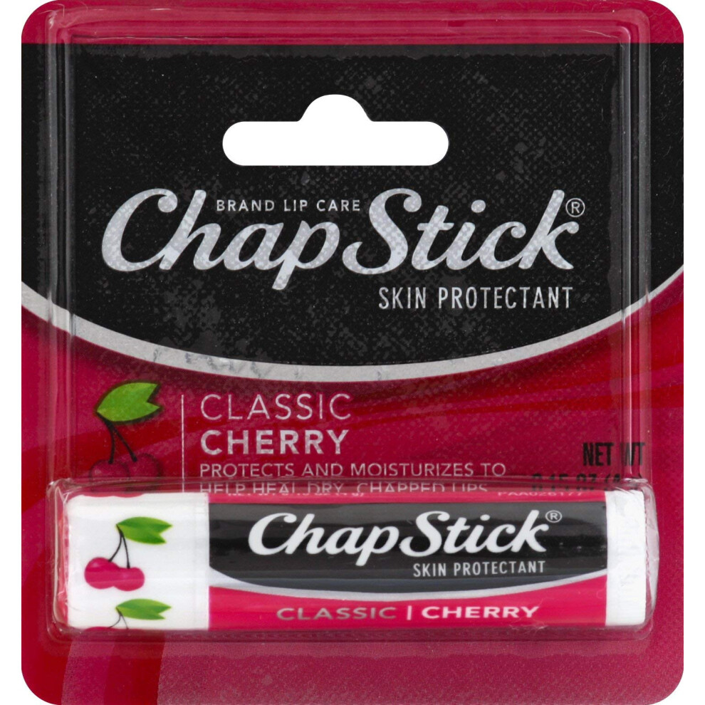 Chapstick Lip Balm Spf 4  Cherry - 0.15 Oz-image-OPC-PFSXBMN-NEW