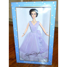 Barbie Elizabeth Taylor White Diamonds -nukke, erikoispainos, ajattomia aarteita (Mattel 2000)