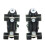 CHICAGO Skates Ανδρικά Ρολερ Σκέιτ - Κλασικά Μαύρα Quad Σκέιτ - Μέγεθος 10 4