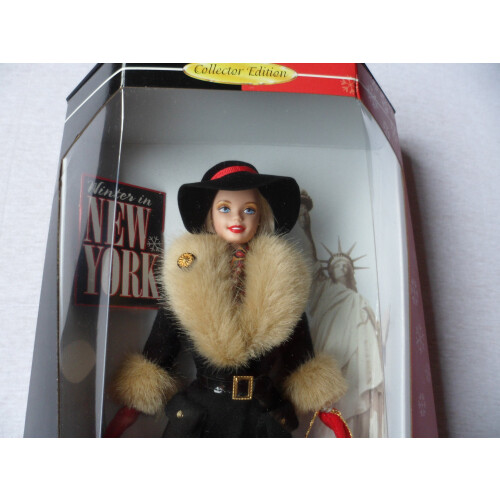Mattel Κούκλα Συλλεκτική Barbie Χειμώνας στη Νέα Υόρκη 1