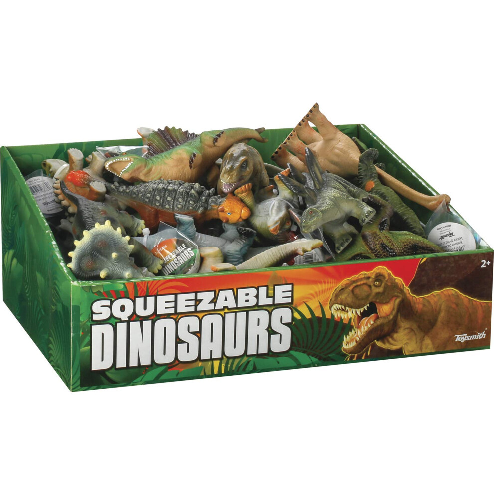 Toysmith - Kleines Quetschbares Dino-Spielzeug-image