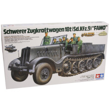 Tamiya Tysk 18T Tung Halvbandvagn