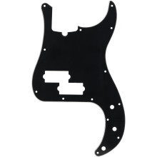 Fender Standard Precision Bass Pickguard, 13 Gaten, 3-Laags - Zwart