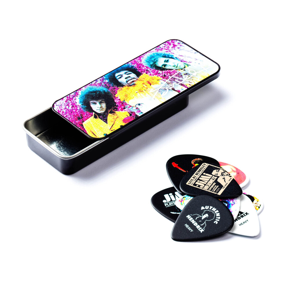 Dunlop Jim Jhpt01m Jimi Hendrix Are You Experienced Pick Tin Assorted