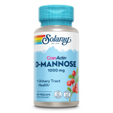 SOLARAY D-Mannose mit CranActin Cranberry Erg nzung 400mg Harnwegsinfektion