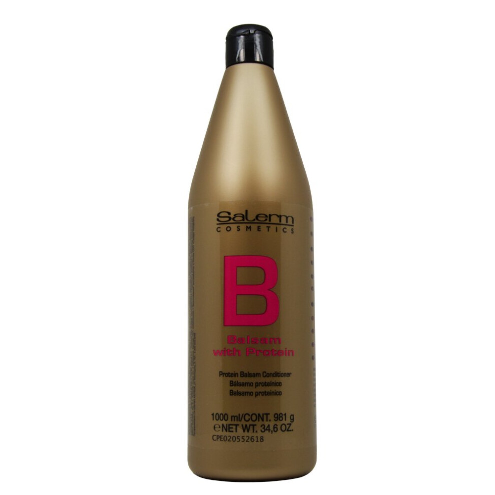 Bct-Kosmetik Salerm Protein Balsam Conditioner 34.6 Oz (1 Liter)